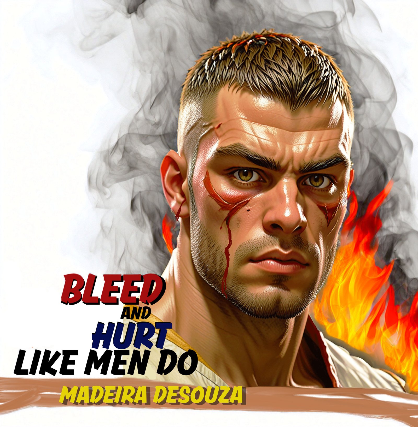 bleed and hurt like men do